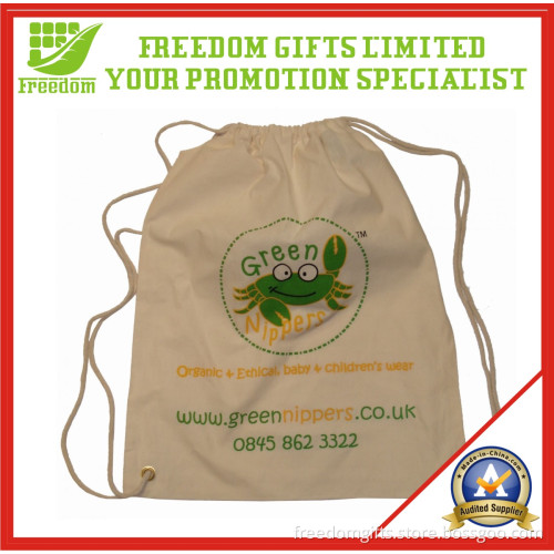 Eco-Friendly Promotional Cotton Racksack (FREEDOM-DB05)